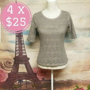 Outback red crochet top